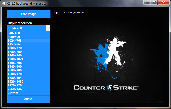 دانلود نرم افزار CS 1.6 Background maker - ساخت بک‌گراند