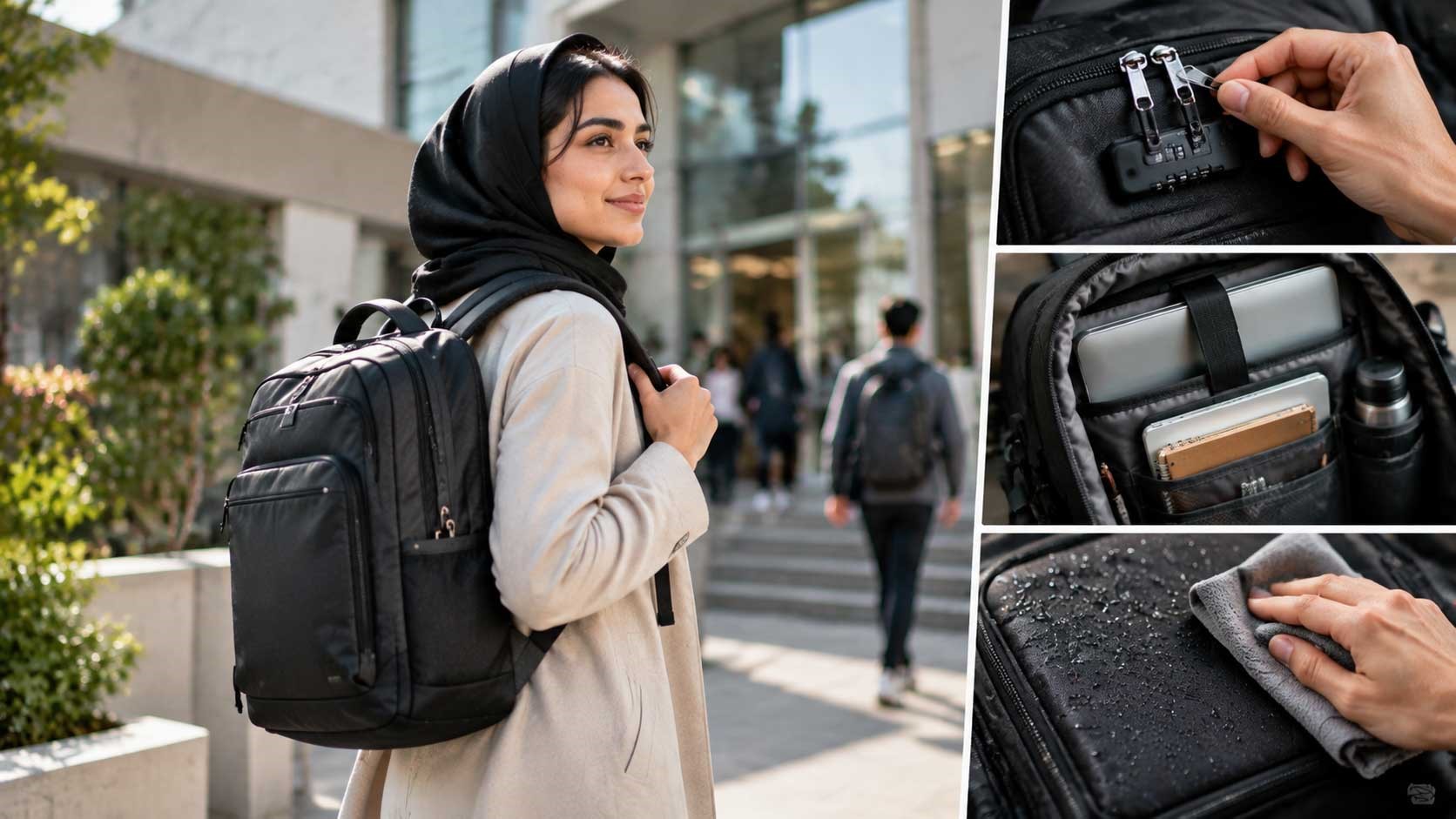 5 مشخصه مهم برای انتخاب کیف مناسب دانشگاه و محل کار